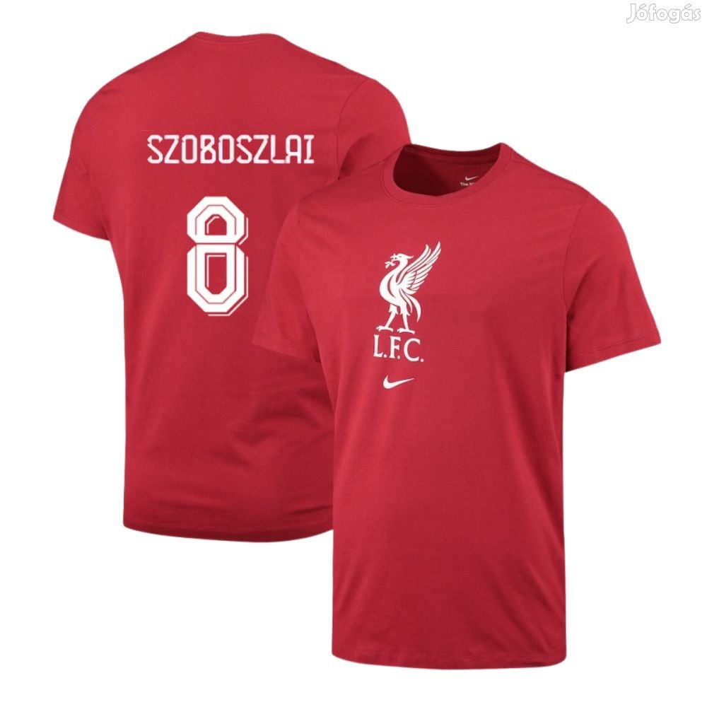 Liverpool póló felnőtt Liverpool FC Nike Szoboszlai 8 piros