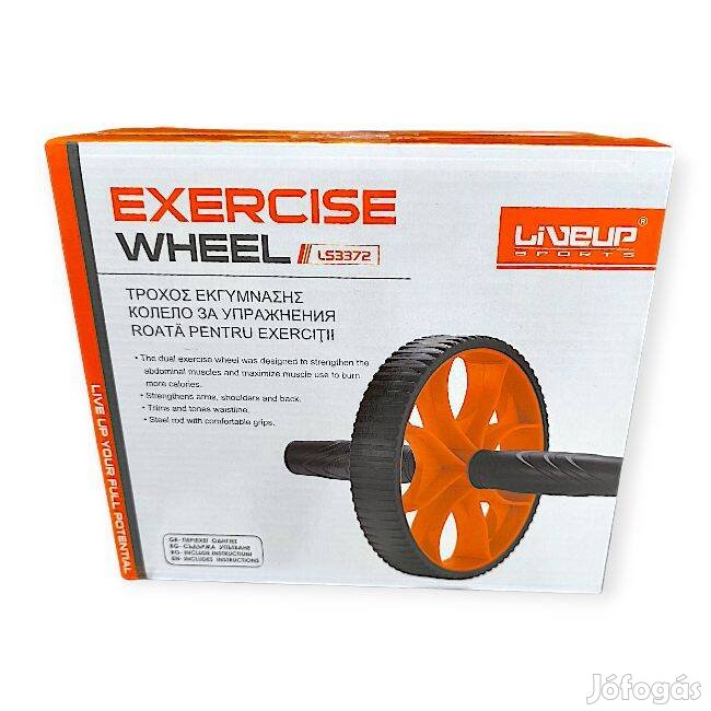 Liveup Sport edzőkerék LS3160C kéz, váll és hát erősítés