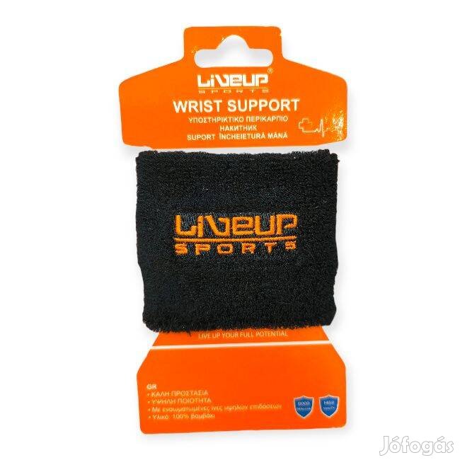 Liveup pamut kéztámasz szalag, izzadságfelszívó, sportolásho