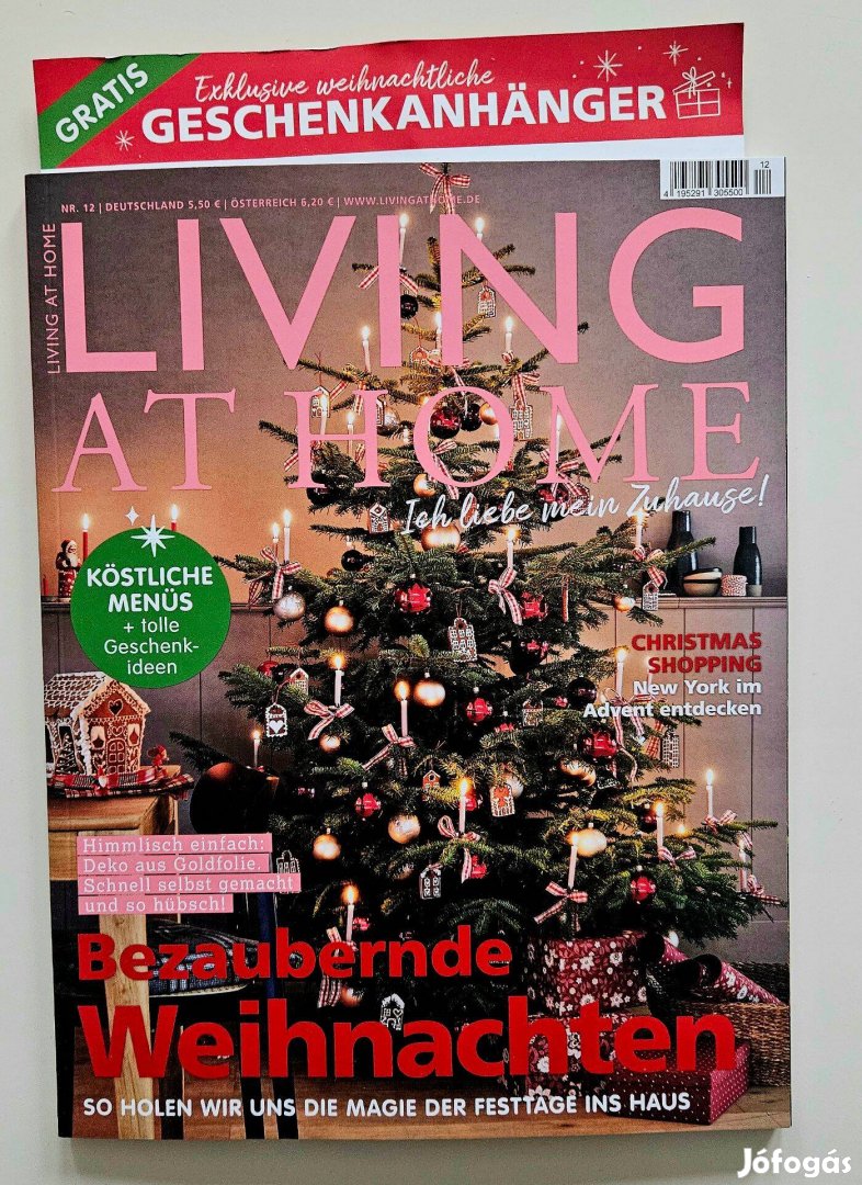 Living at home német nyelvű lakberendezési magazin 2024/12