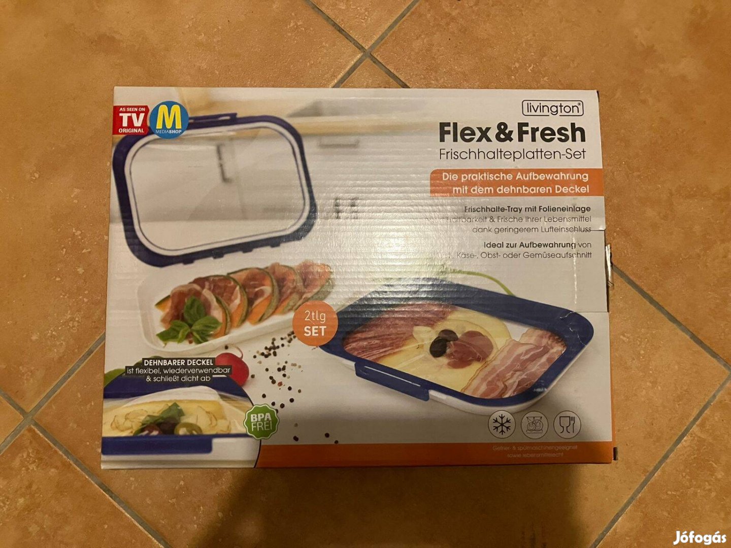 Livington Flex & Fresh frissentartó dobozok