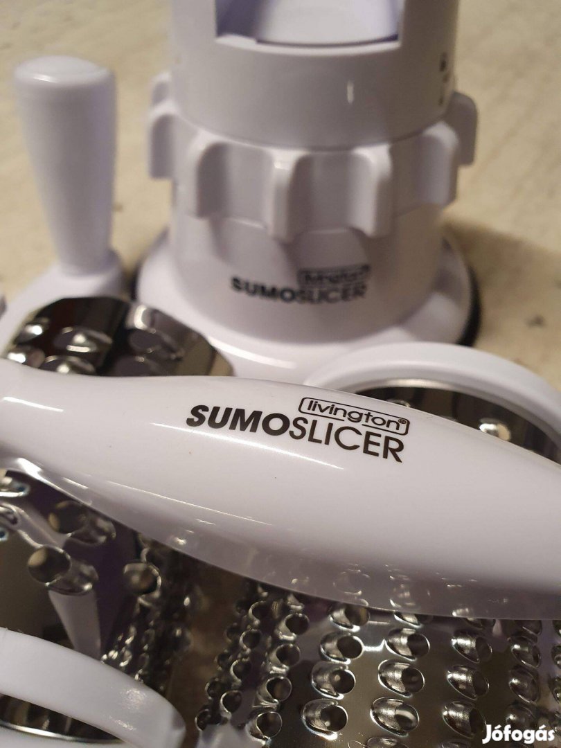 Livington Sumo Slicer forgódobos szeletelő, új bontatlan doboz