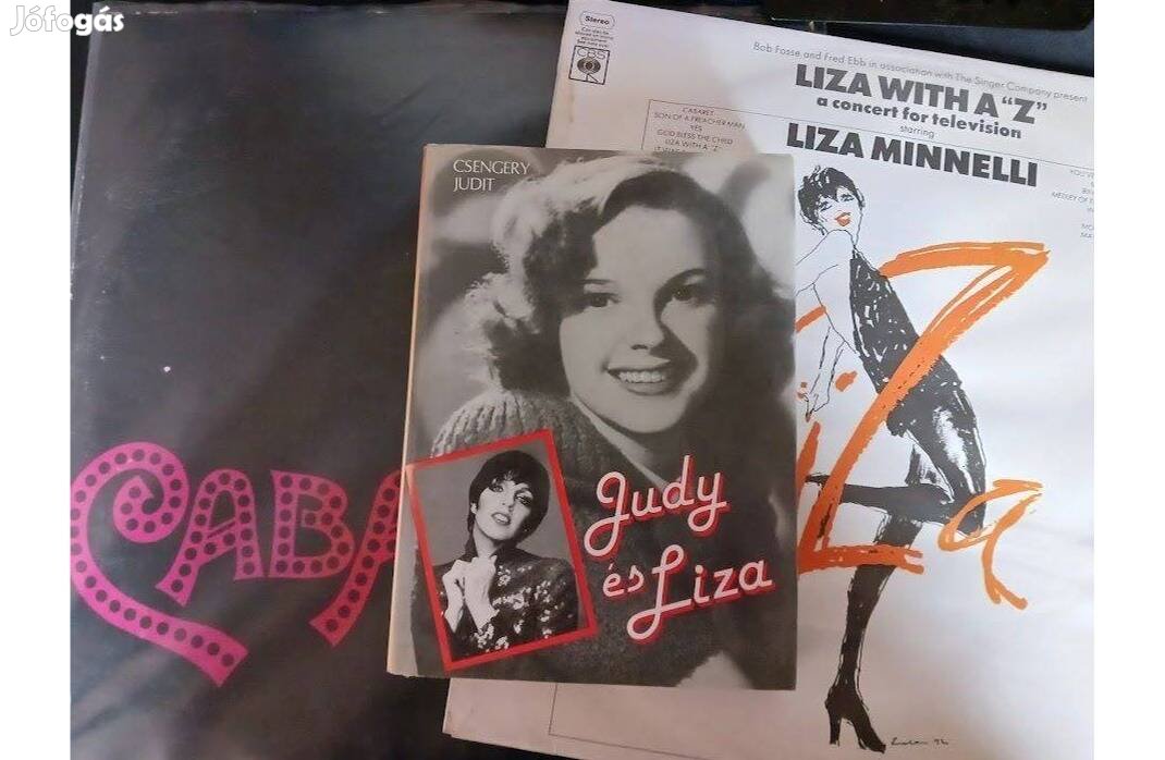 Liza Minnelli 2db lemez +1 életrajzi könyv