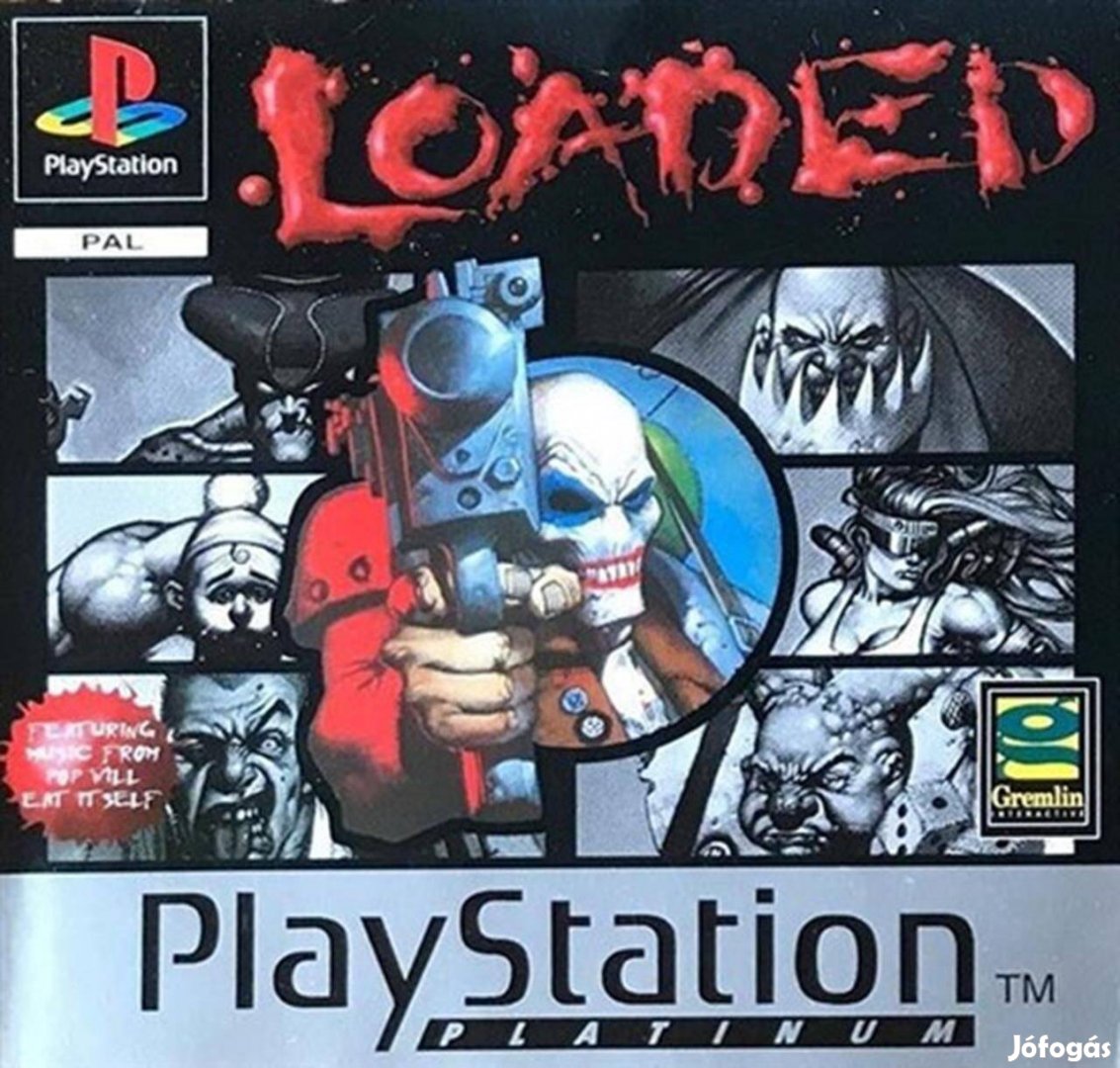 Loaded, Platinum Ed., Mint eredeti Playstation 1 játék