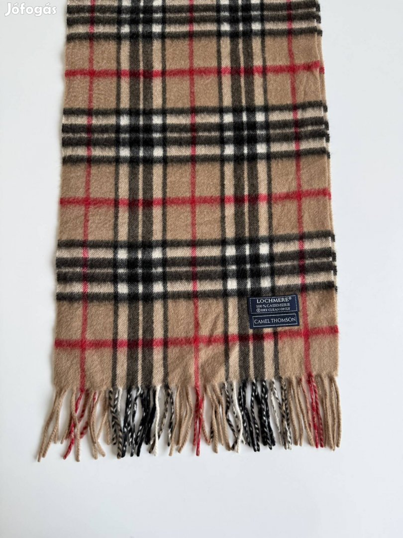 Lochmere 100% Cashmere sál vadász utcai burberry jellegű