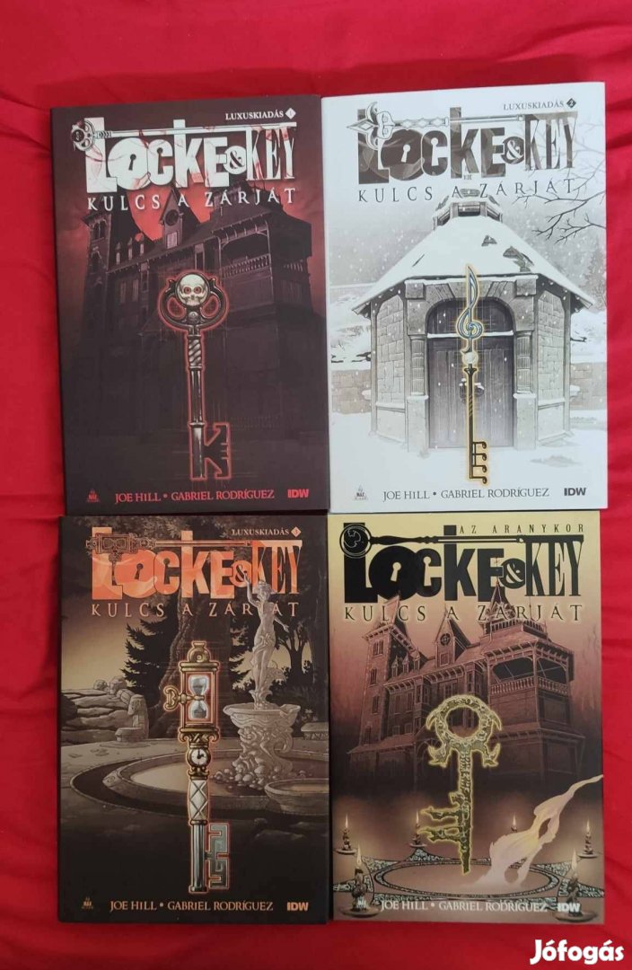 Locke & Key - Kulcs a zárját 1-3. + Az Aranykor