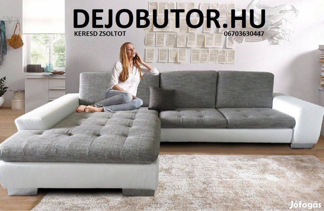 Locket Land sarok kanapé bútor ülőgarnitúra grey 325x195 cm