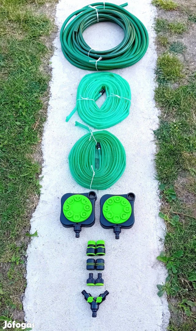 Locsolótömlő szett, kiegészítők