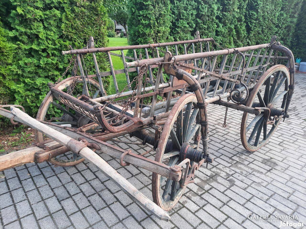 Löcsös kocsi oldalfal, első tengely