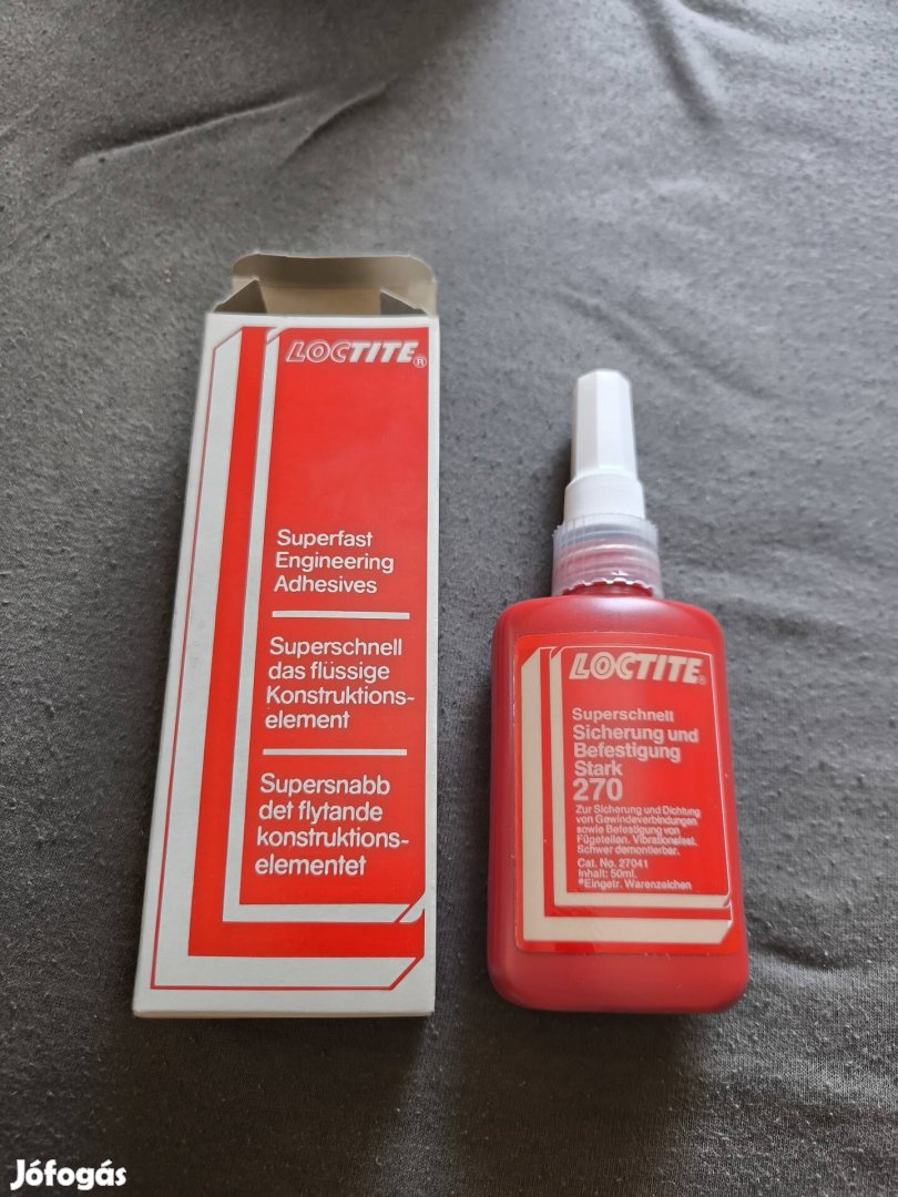 Loctite 270 50ml erős hőálló menetrögzítő