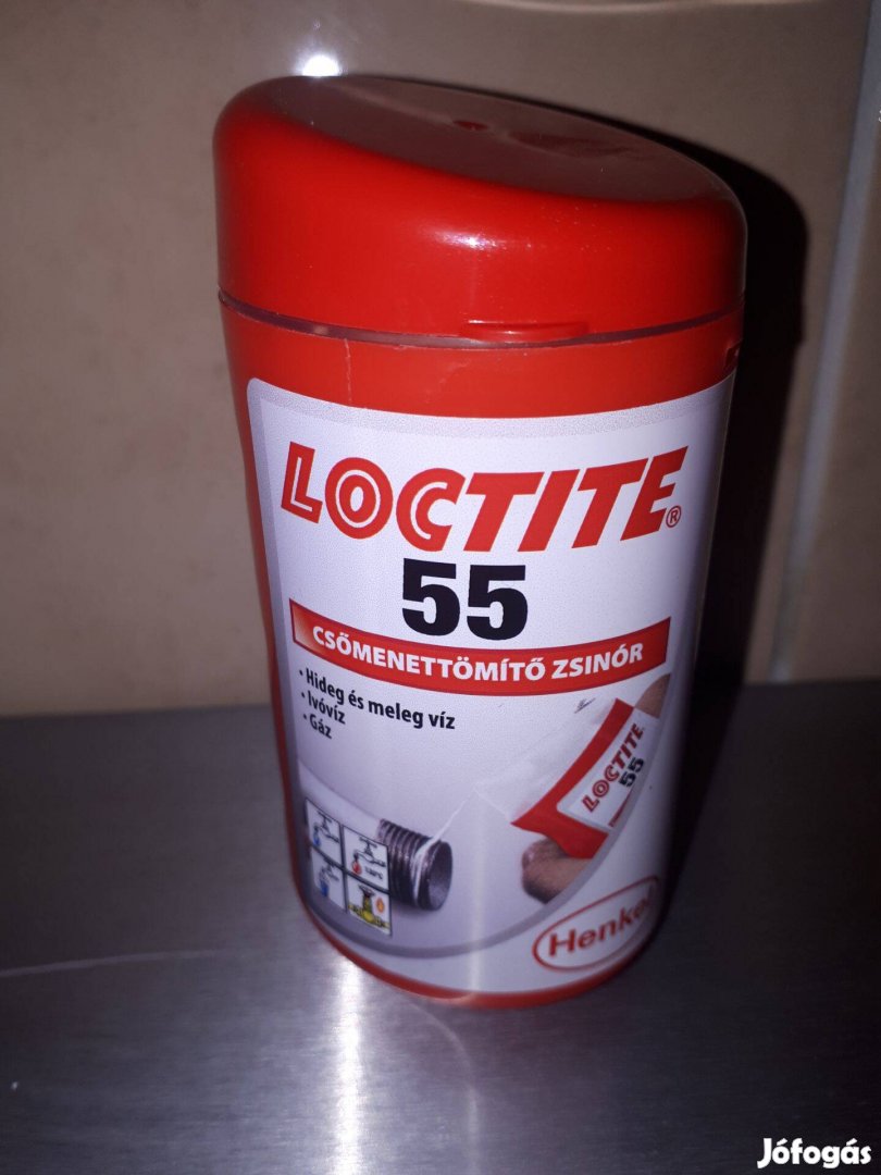 Loctite 55160 csőmenet tömítőzsinór 160m