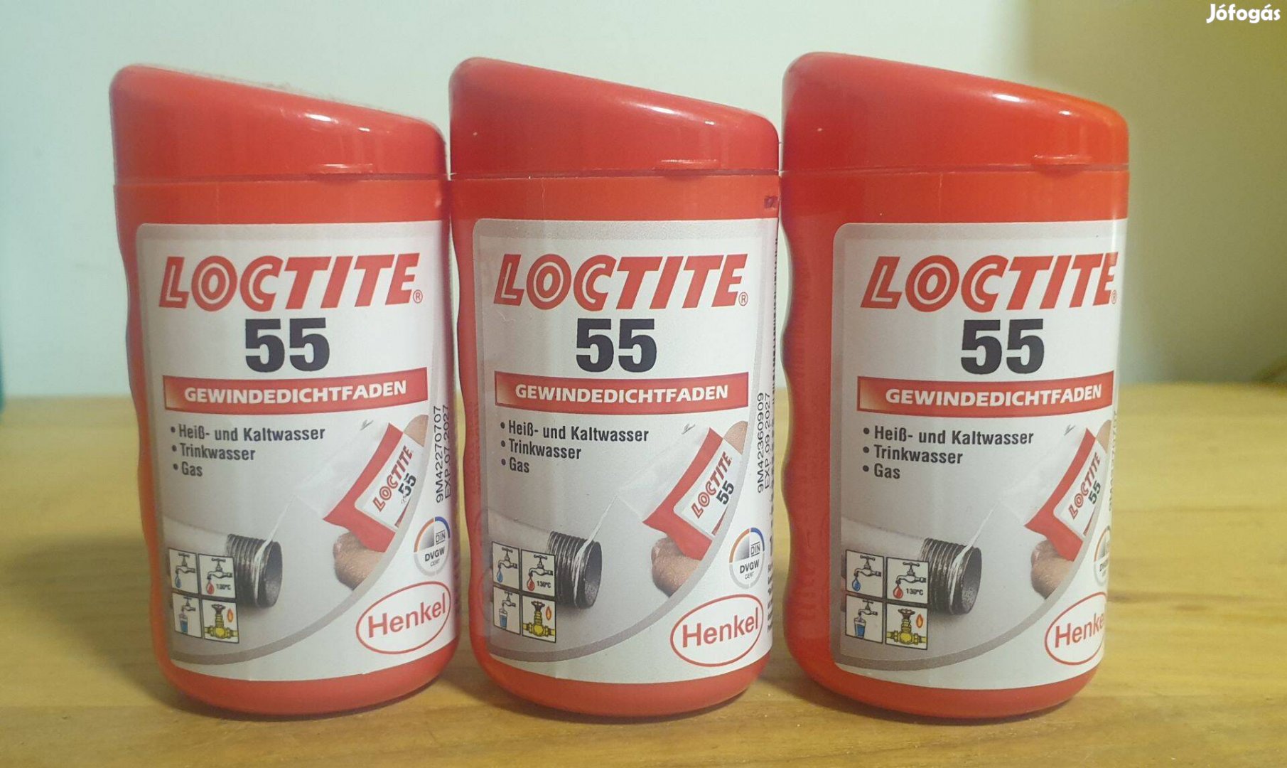 Loctite 55 csőmenettömítő zsinór 160m