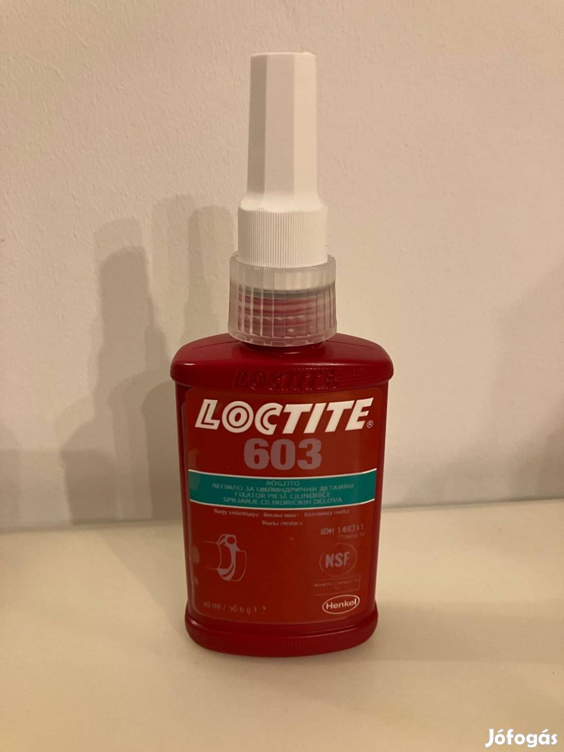 Loctite 603 nagy szilárdságú rögzítő, olajtűrő