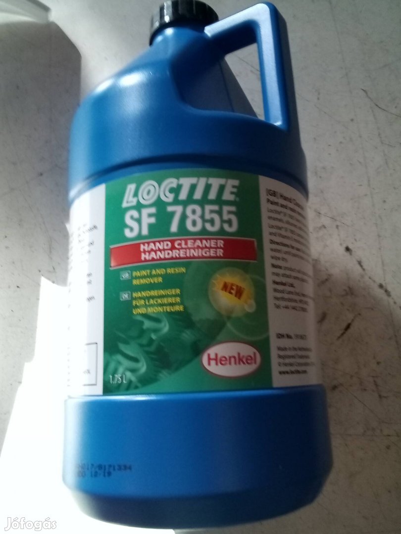 Loctite SF 7855 gyanta eltavolító kéz tisztító kézmosó Henkel 