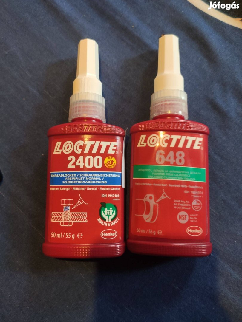 Loctite csavarrögzítő csapágyragasztó