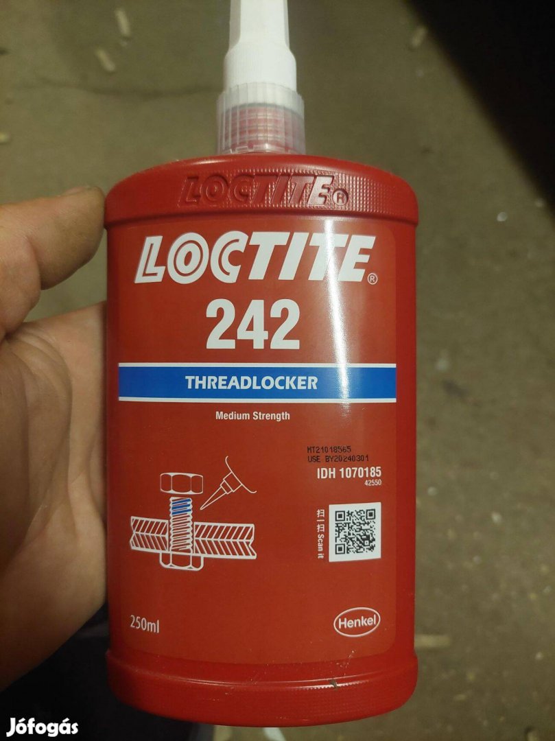 Loctite menetrögzítő ragasztó 250ml