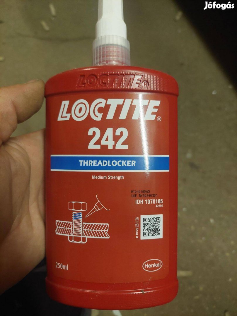 Loctite menetrögzítő ragasztó 250ml