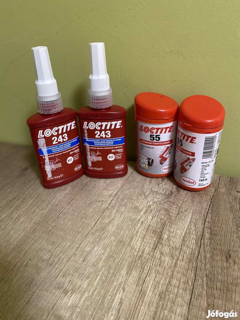 Loctite tömítő szalag,menet rögzítő 