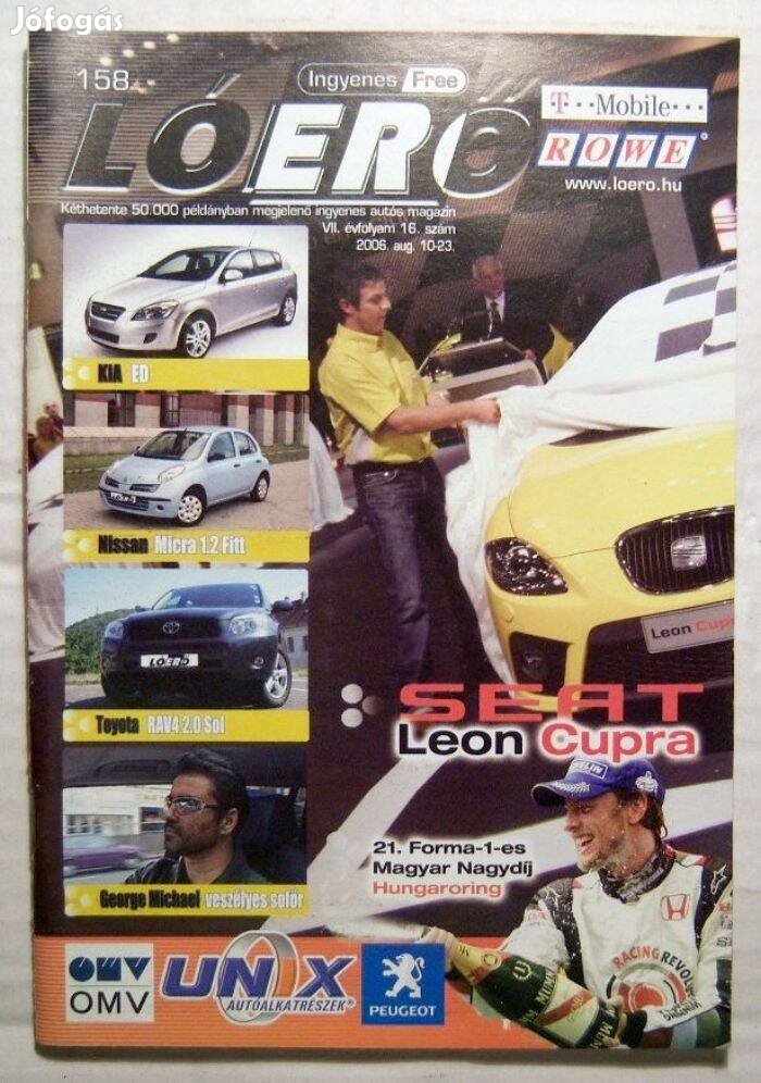 Lóerő 2006/16 (158.szám) autós magazin