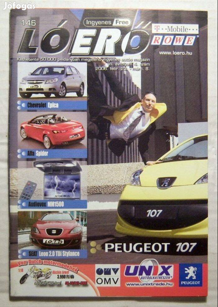 Lóerő 2006/4 (146.szám) autós magazin