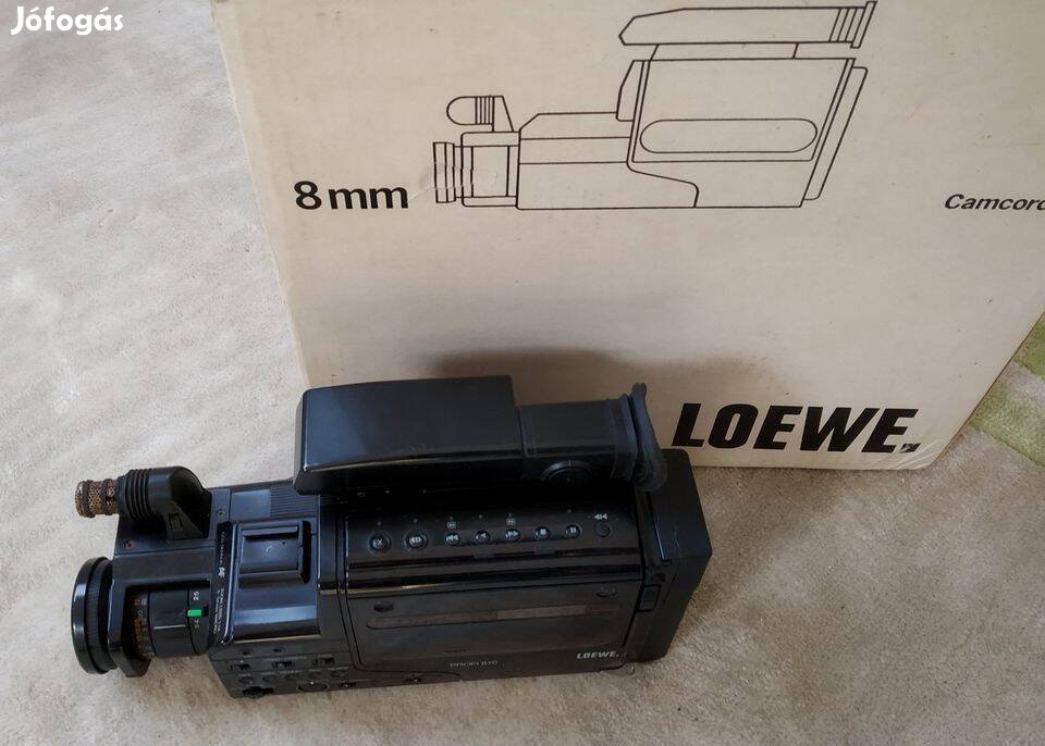 Loewe Profi 810 retro video8 camcorder (1988)