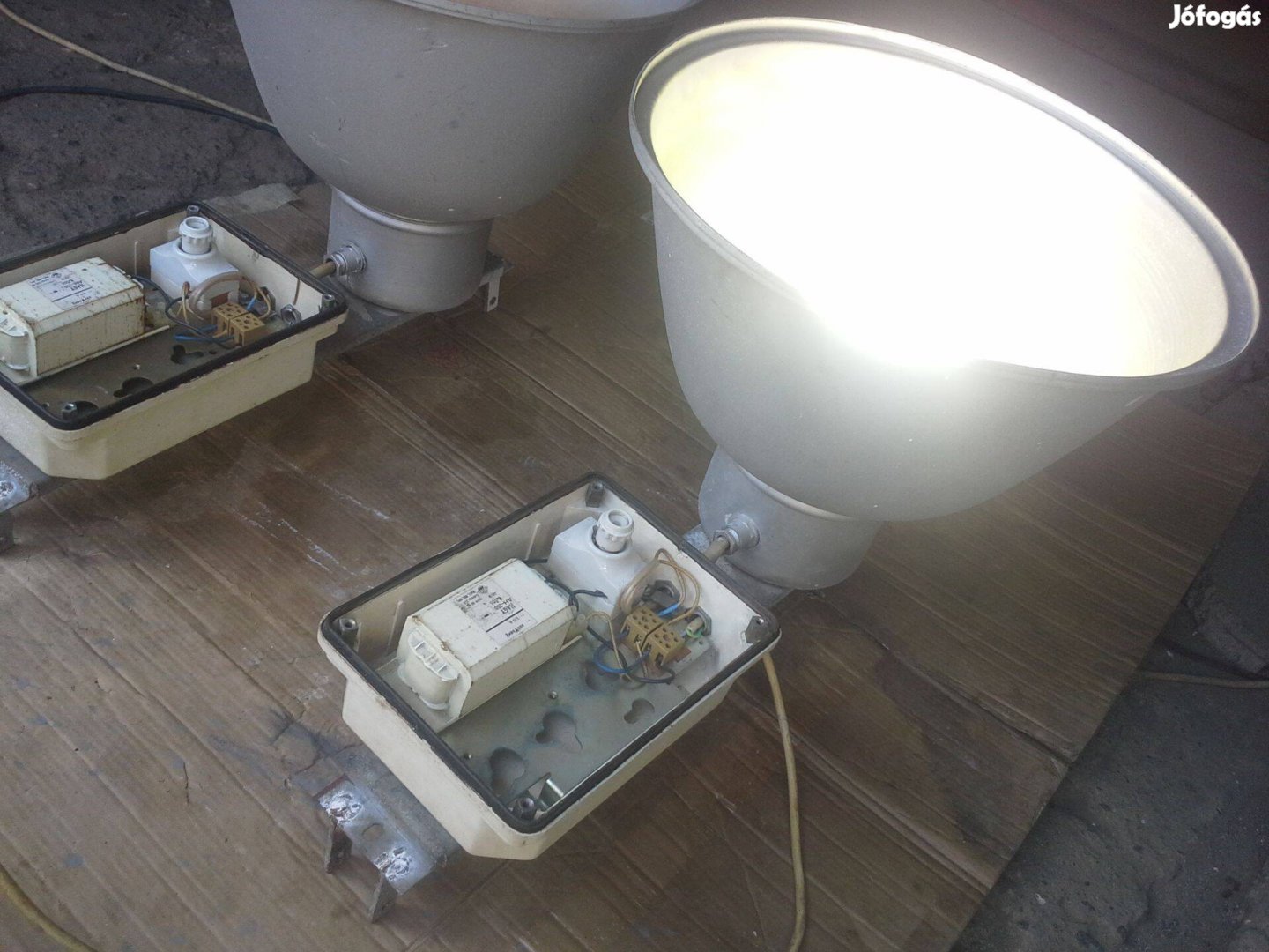 Loft ipari csarnokvilágítás harang lámpa eredeti lámpatest kitűnő elad