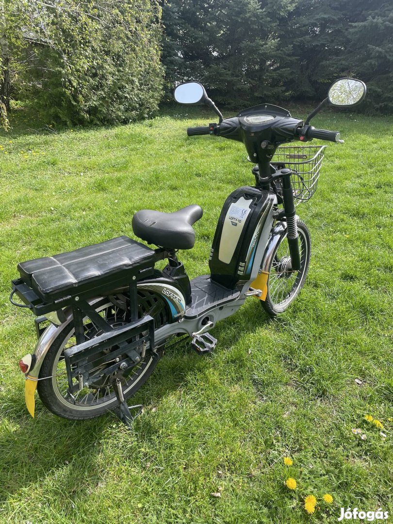 Lofty-10 elektromos használt kerékpár eladó