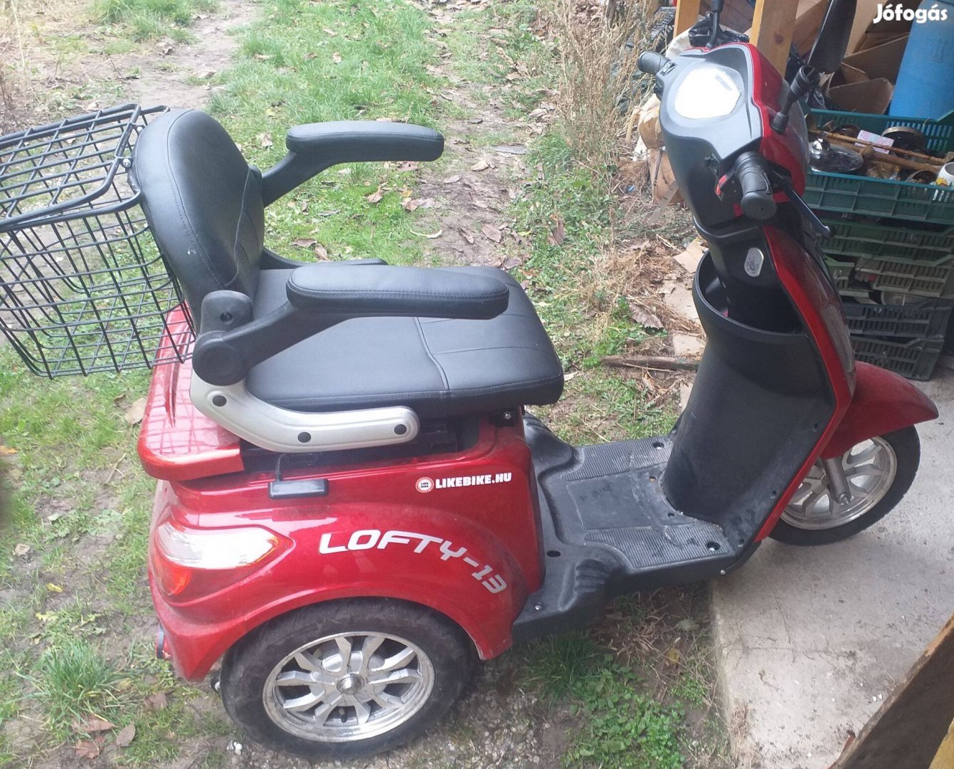Lofty-13 Trinity 2.0 Elektromos háromkerekű jármű Ezt a