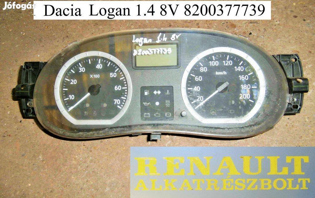 Logan 1.4 8V 8200377739 km óra