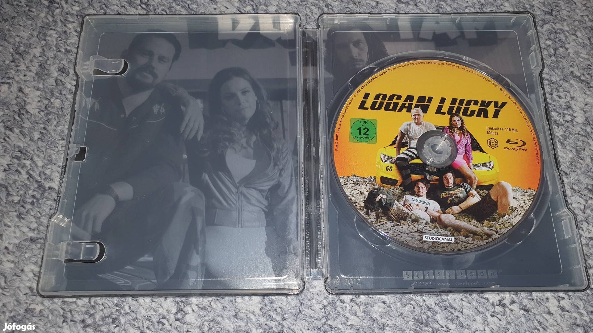 Logan Lucky blu-ray steelbook