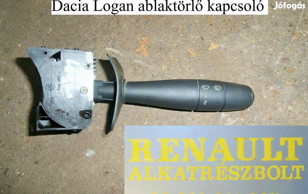 Logan ablaktörlőkapcsoló