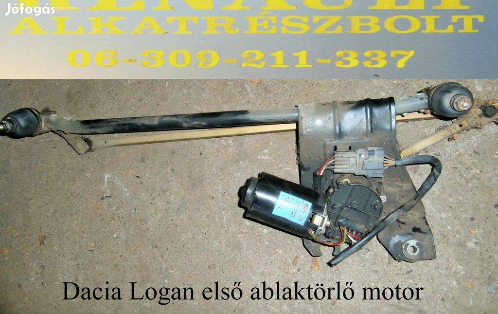 Logan első ablaktörlő motor 64343295