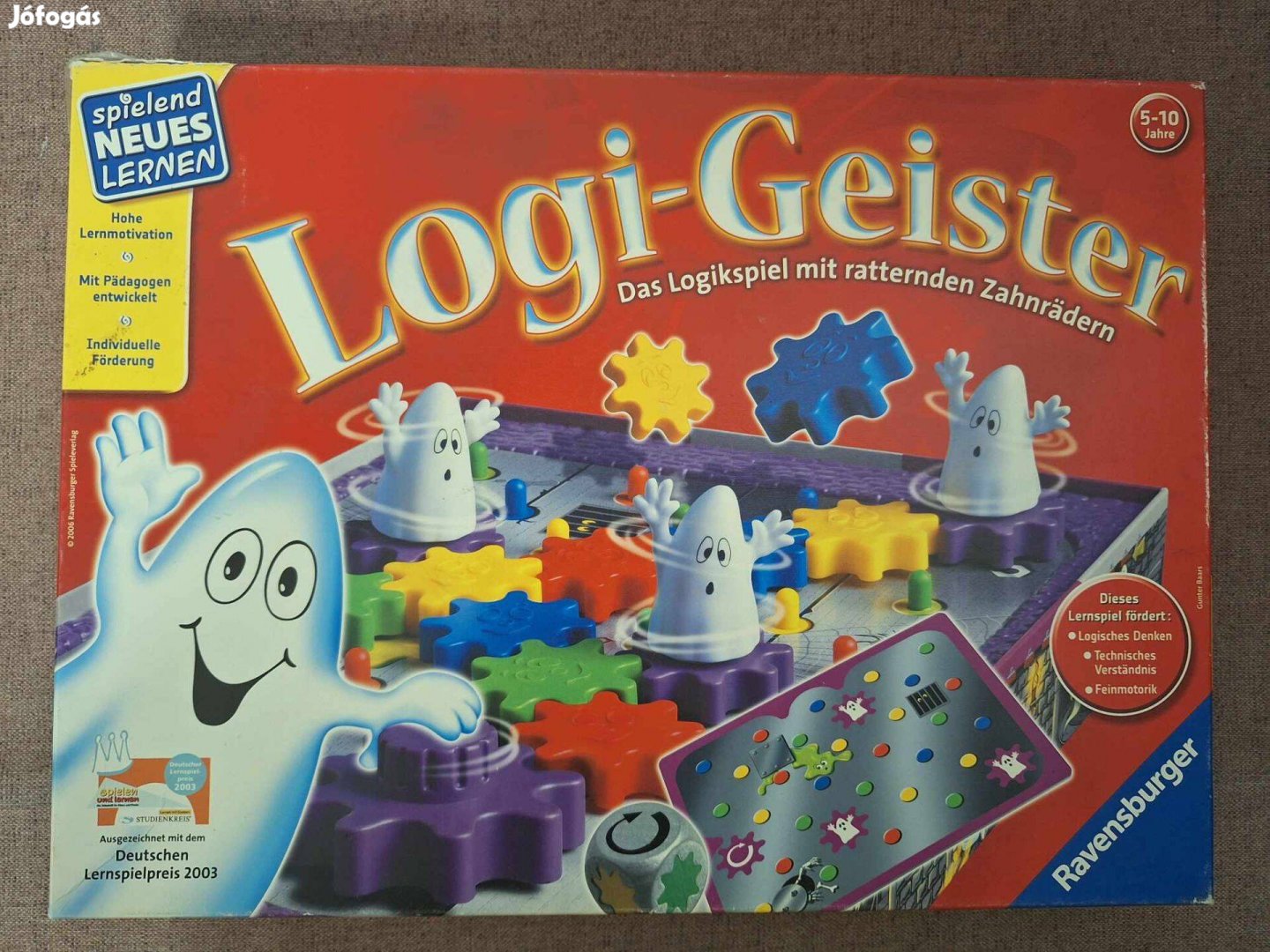 Logi-Geister-Szellemvasút társasjáték