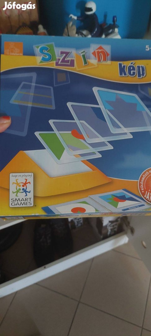 Logikai egyszemélyes játék ovisnak, kisiskolásnak, Szín kép