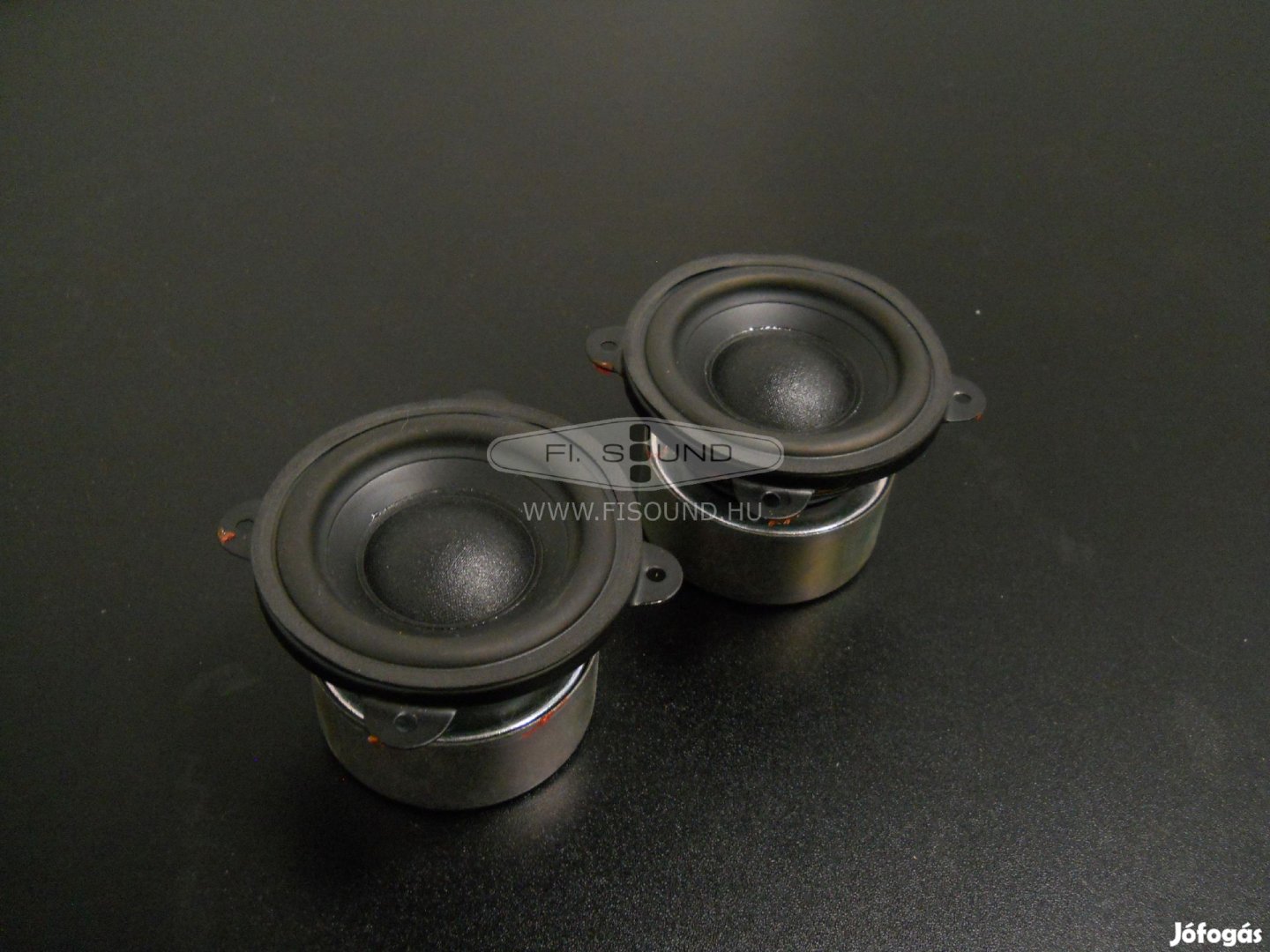 Logitech 50W,4ohm,8cm-s gumiperemes mélysugárzó pár