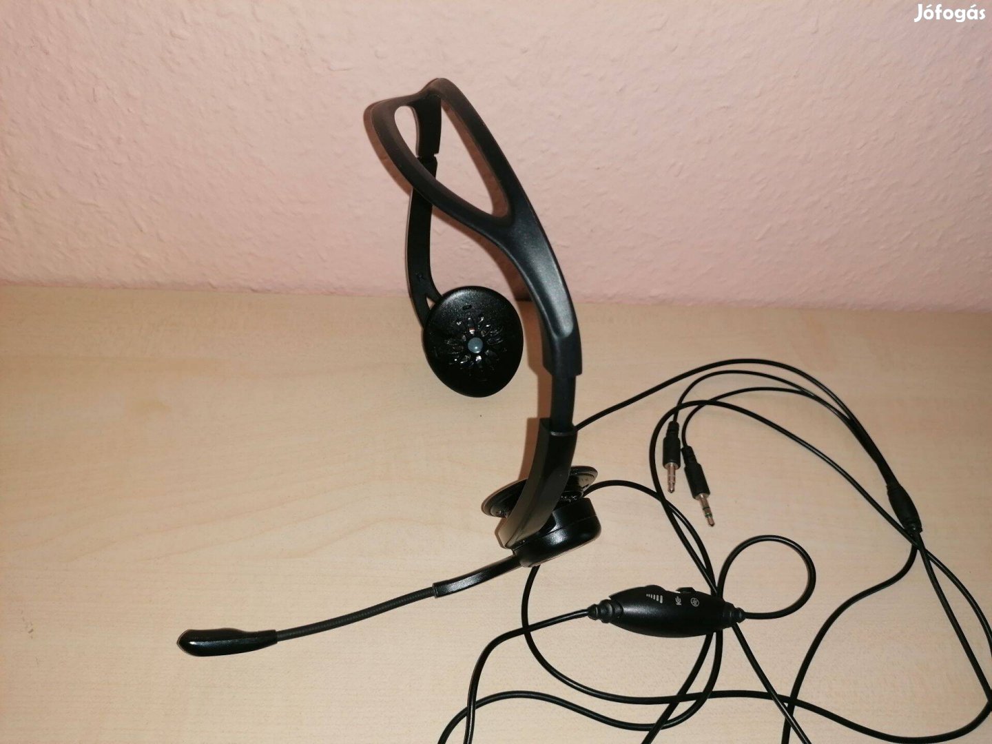 Logitech 860 headset, mikrofonos fejhallgató - 2,4 m hosszú vezetékkel