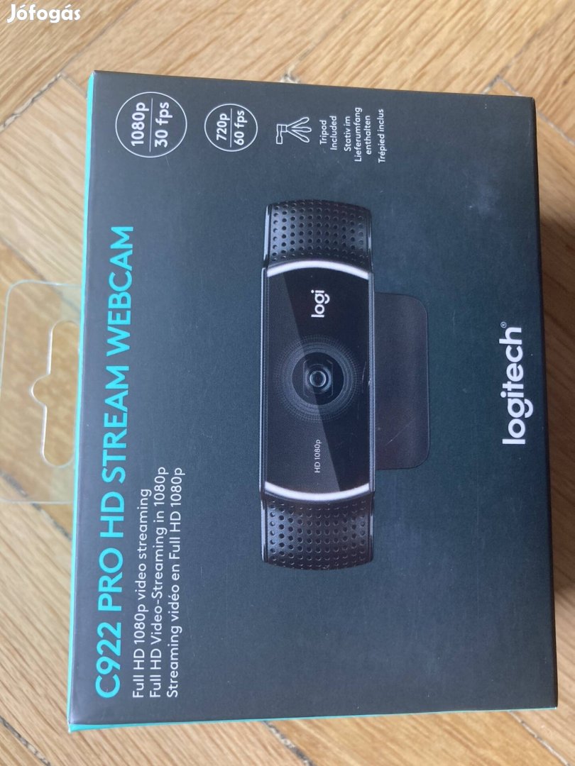 Logitech C922Pro HD stream webcam