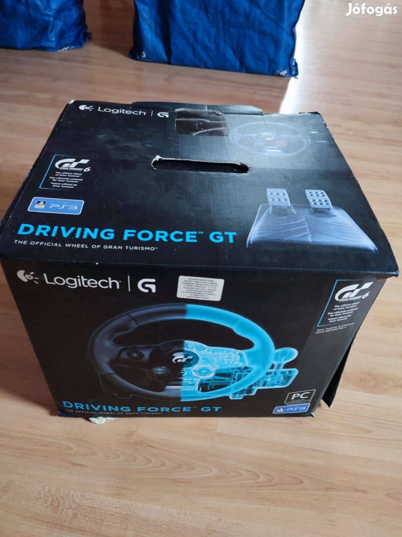 Logitech Driving Force GT - PC kormány és pedál