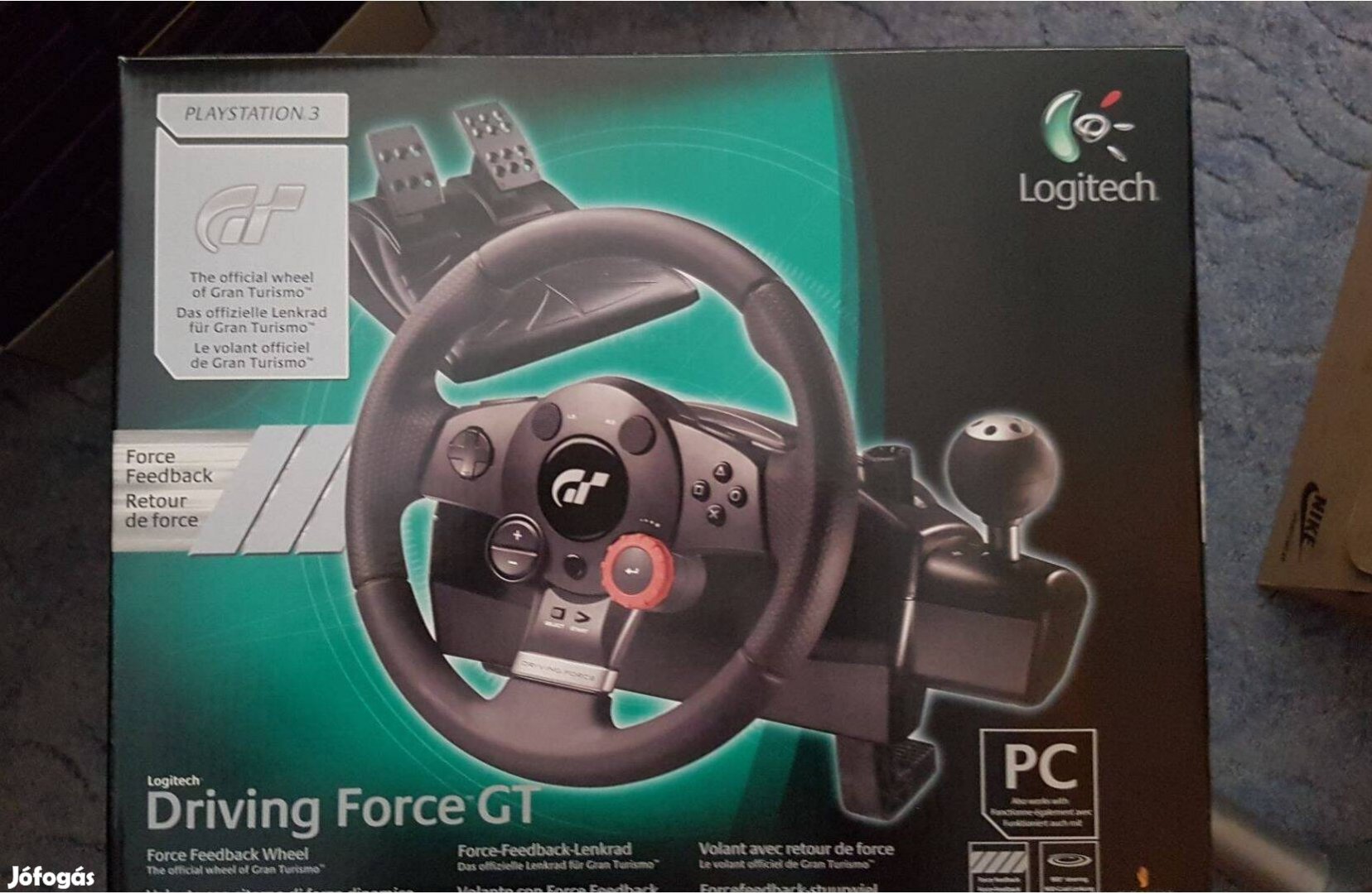 Logitech Driving Force GT kormány eladó