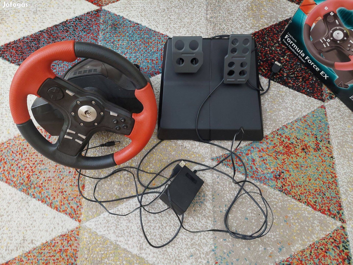 Logitech Formula Force EX kormány, és pedál
