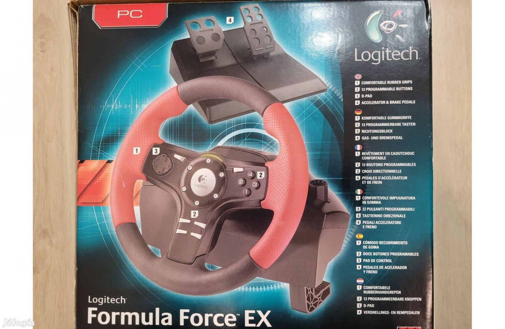 Logitech Formula Force EX kormány dobozában eladó!