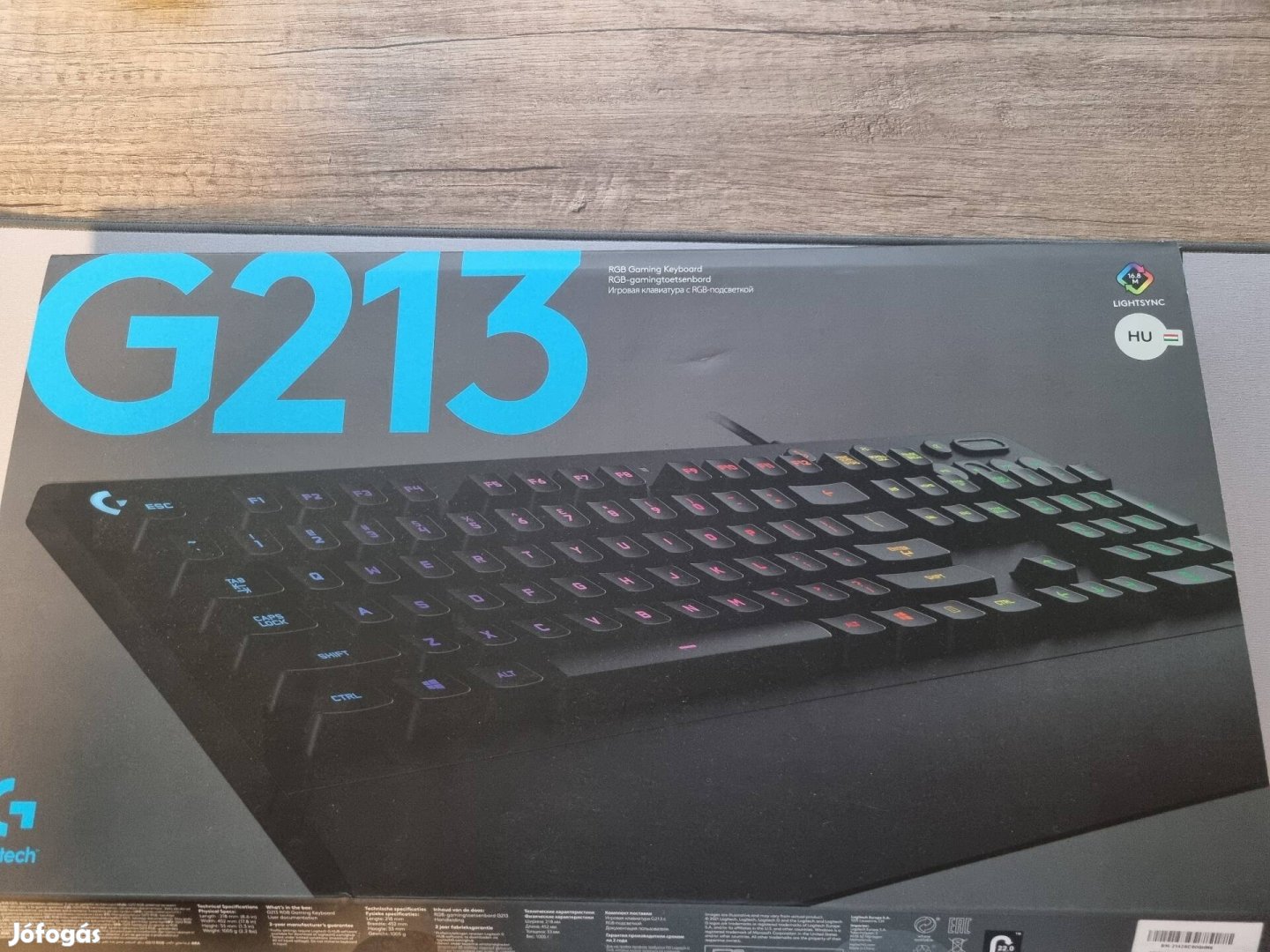 Logitech G213 billentyűzet