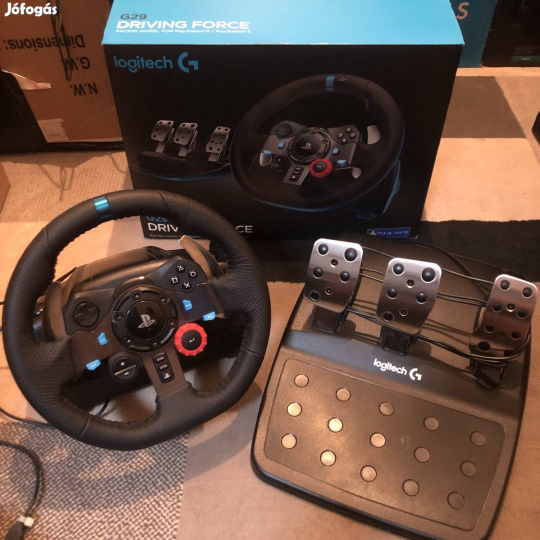 Logitech G29 szimulátor kormány PS4/PS5/ PC