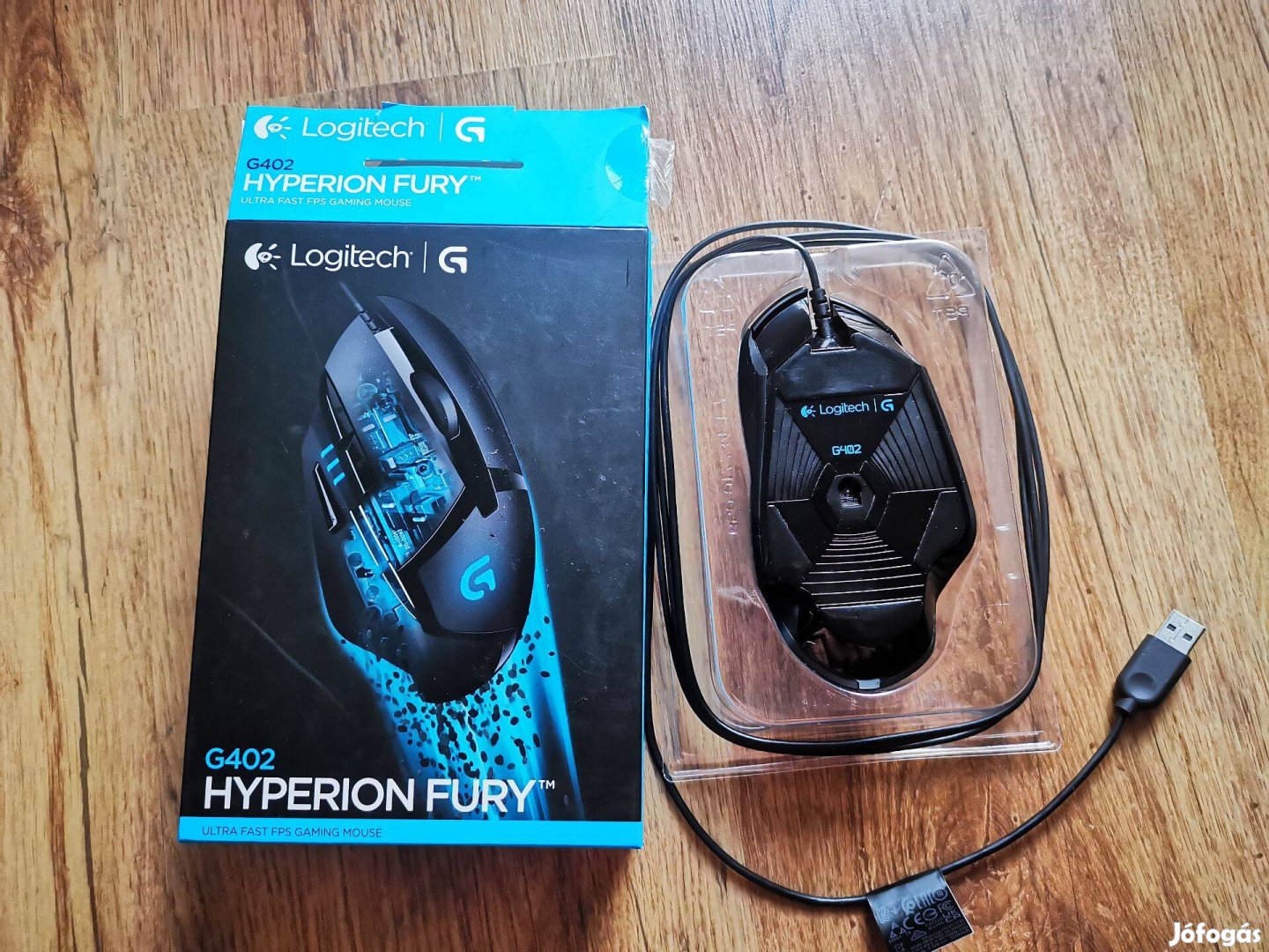 Logitech G402 Hyperion Fury egér