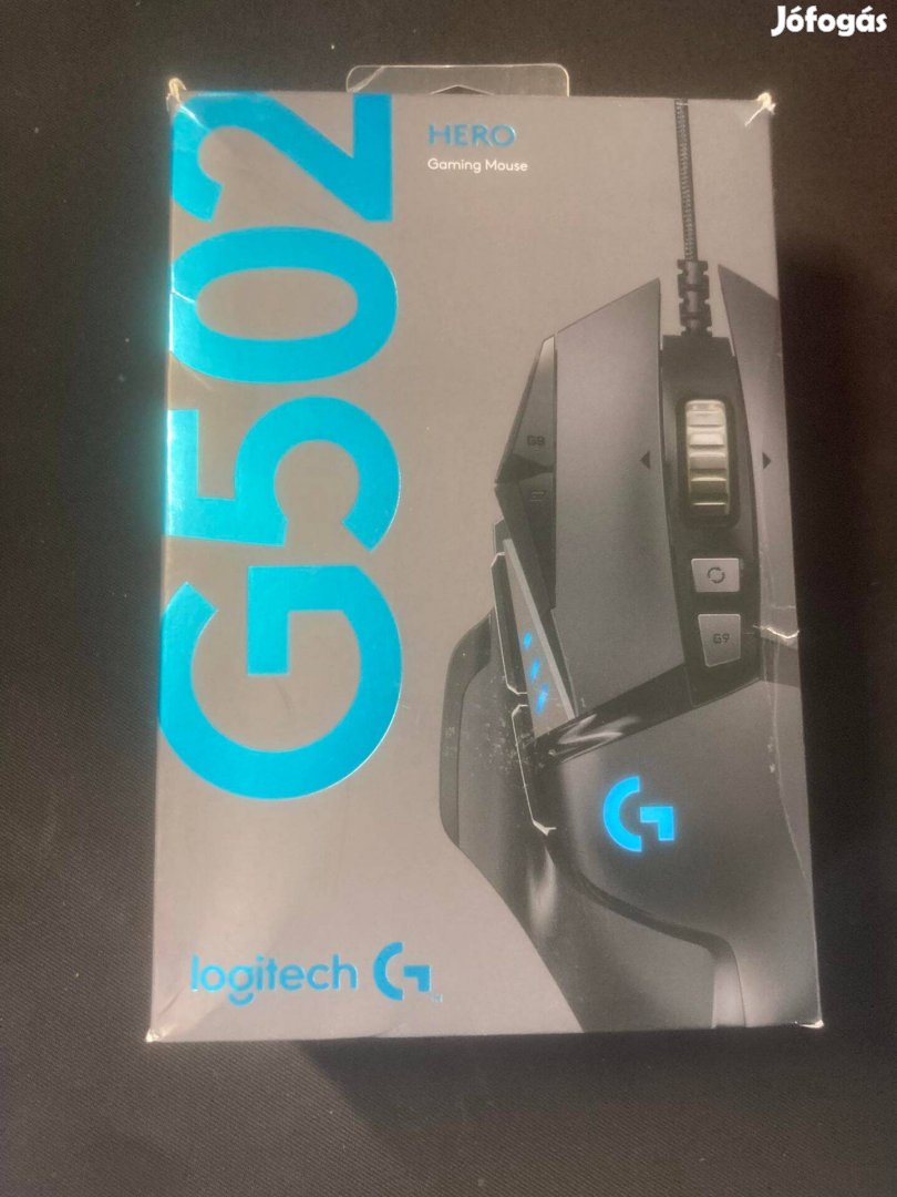 Logitech G502 Hero Vezetékes gamer egér