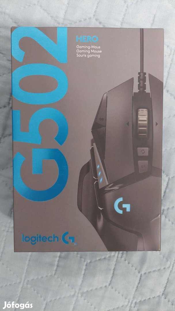 Logitech G502 Hero gamer egér - Dobozos, hiánytalan készlet