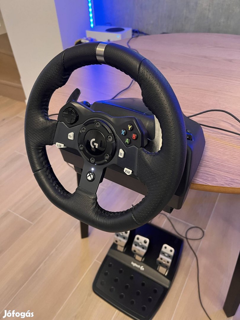 Logitech G920 kormány Driving Force kézi váltóval Xbox & PC