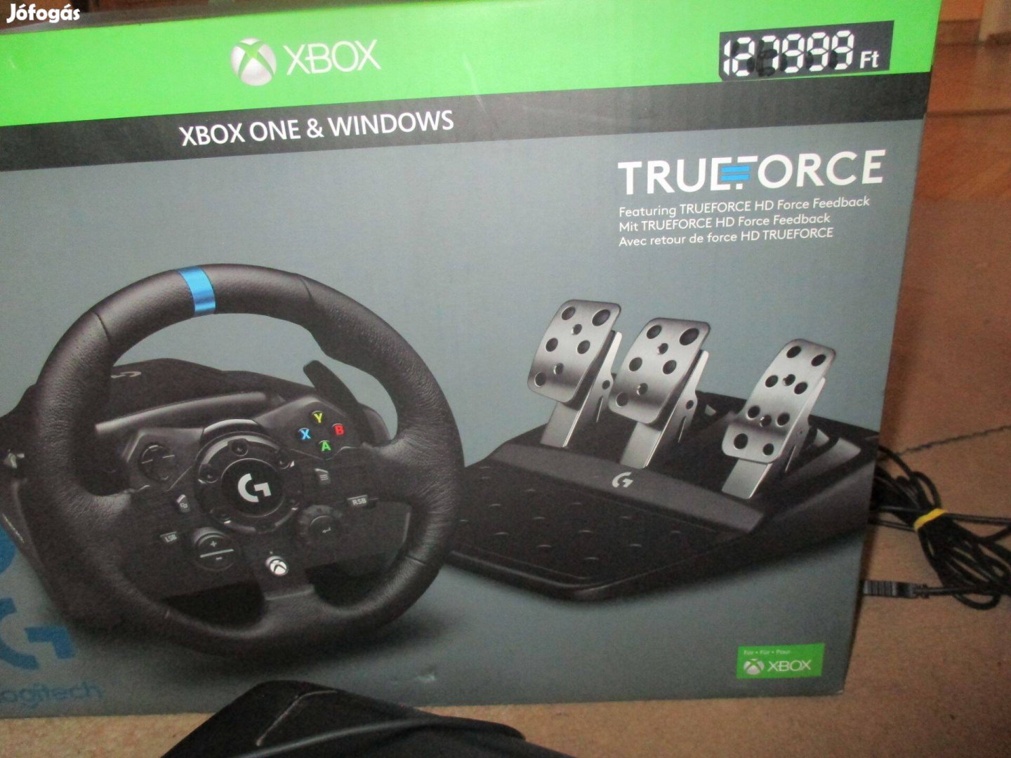 Logitech G923 Trueforce Kormány Xbox One/Xbox