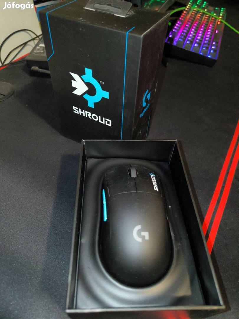 Logitech G Pro Wireless Shroud Edition - Novajidrány, Alkatrész ...