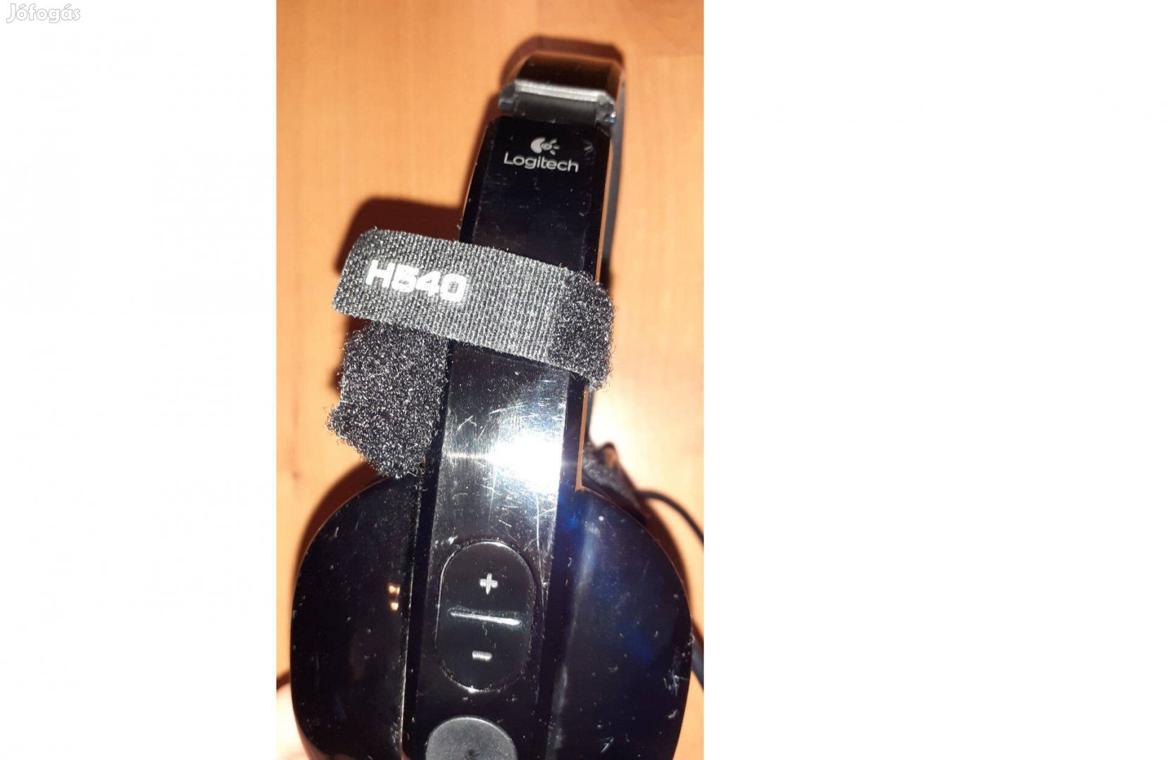 Logitech H540 USB -s vezérlőgombos mikrofonos fejhallgató